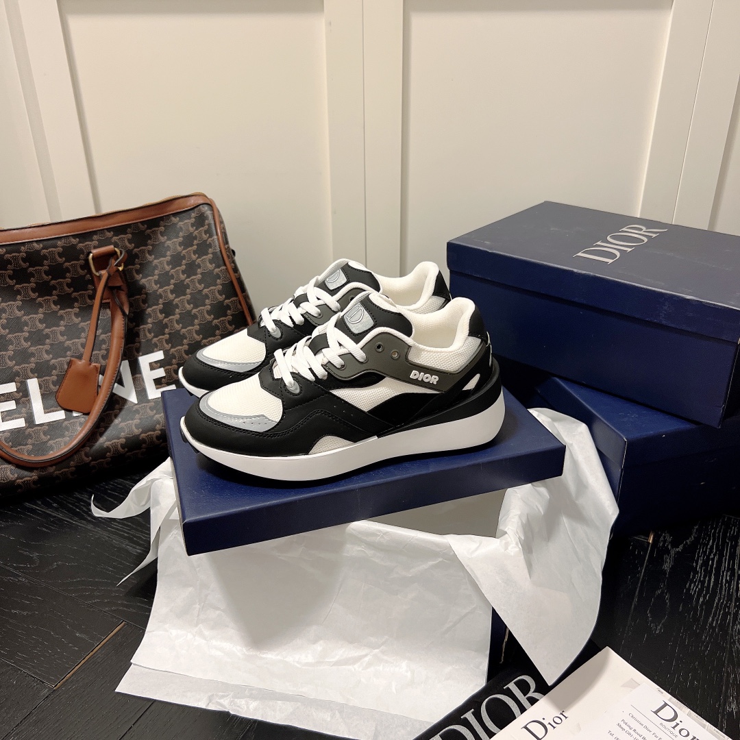 Dior B29 women sneakers thick sole casual shoes