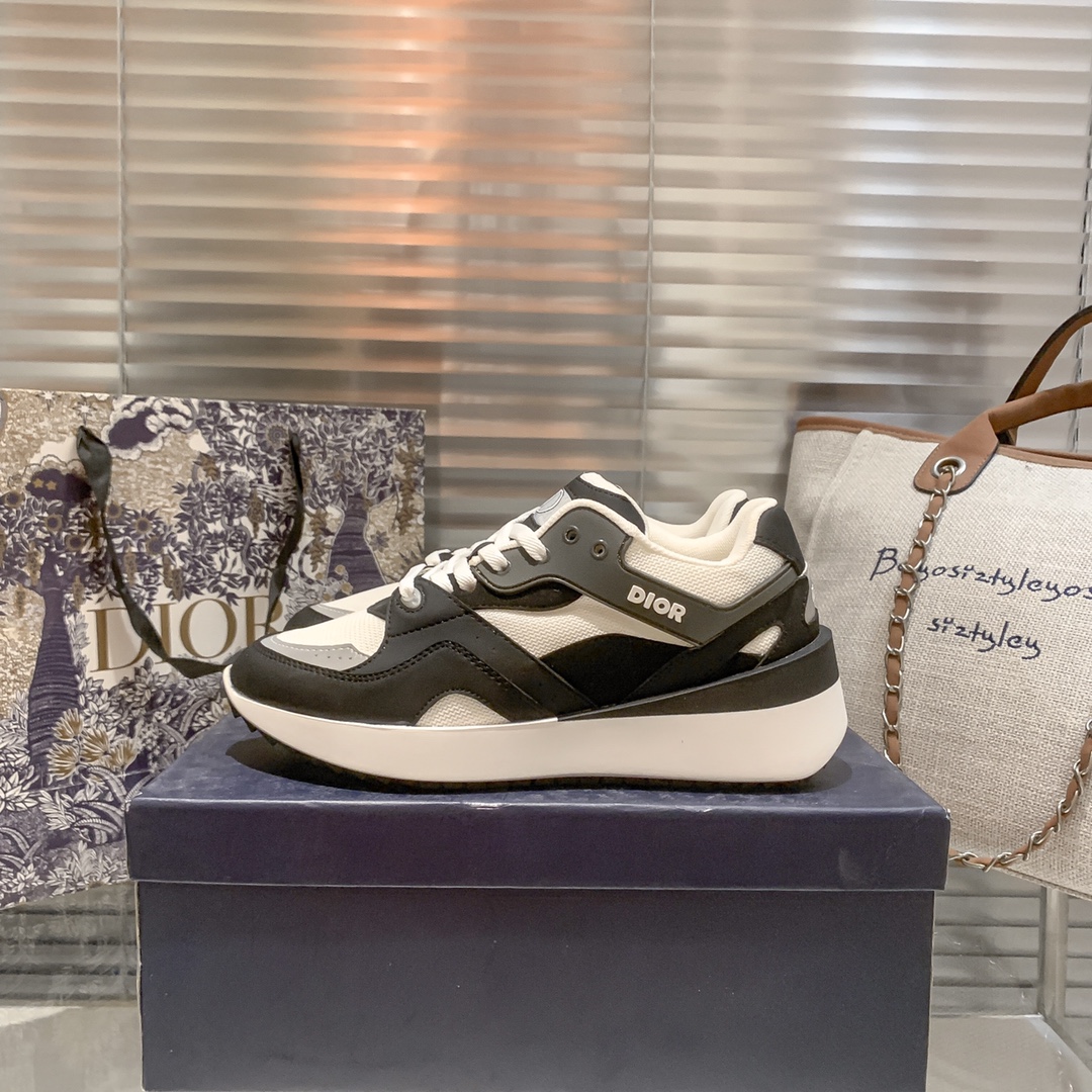 Dior new fluorescent sneakers casual shoes