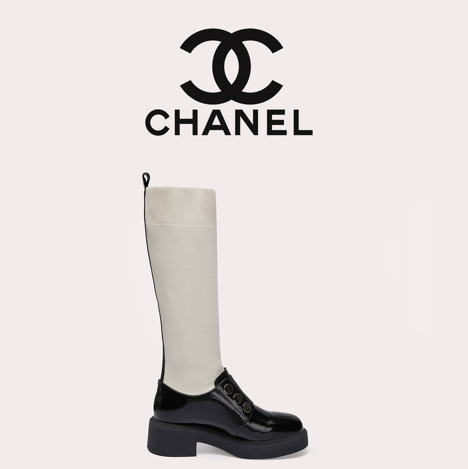 C design  women's tall sock boots 35-41