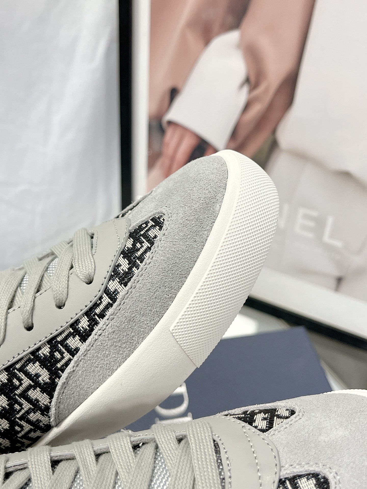 Dior Dior 2023 Latest B101 Collection Couple Casual Sneakers