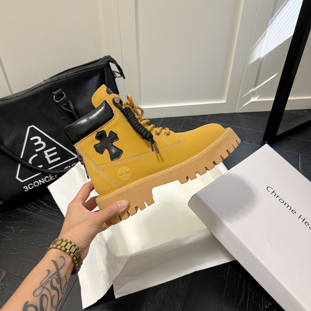 PALM ANGLE lace up rivet short ankle boots