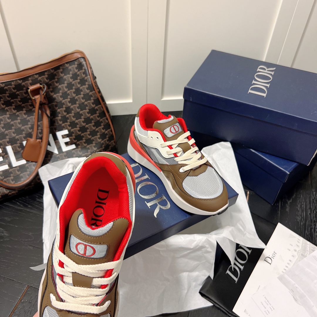 Dior B29 women sneakers thick sole casual shoes