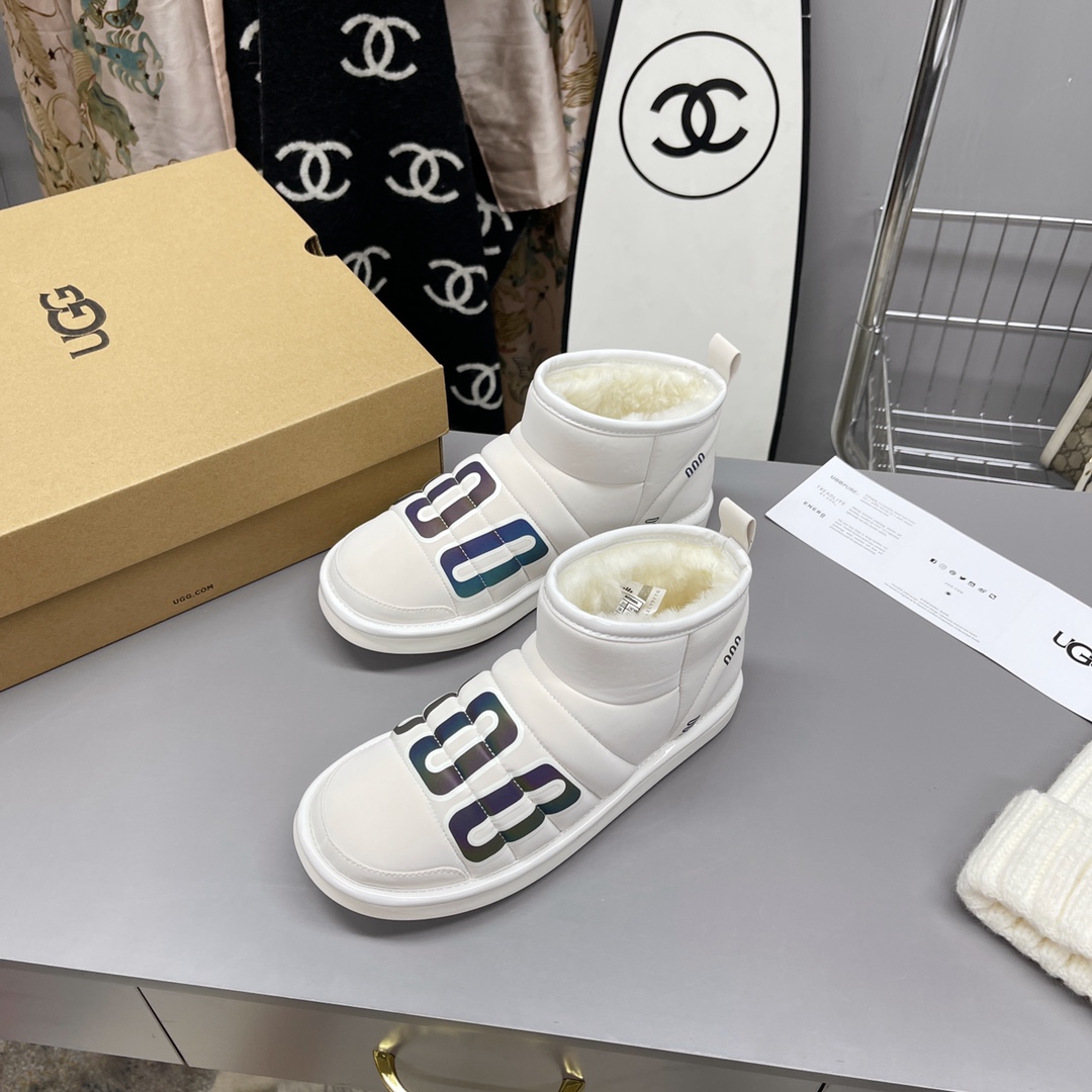 UGG new winter fleece slip-on snow boots