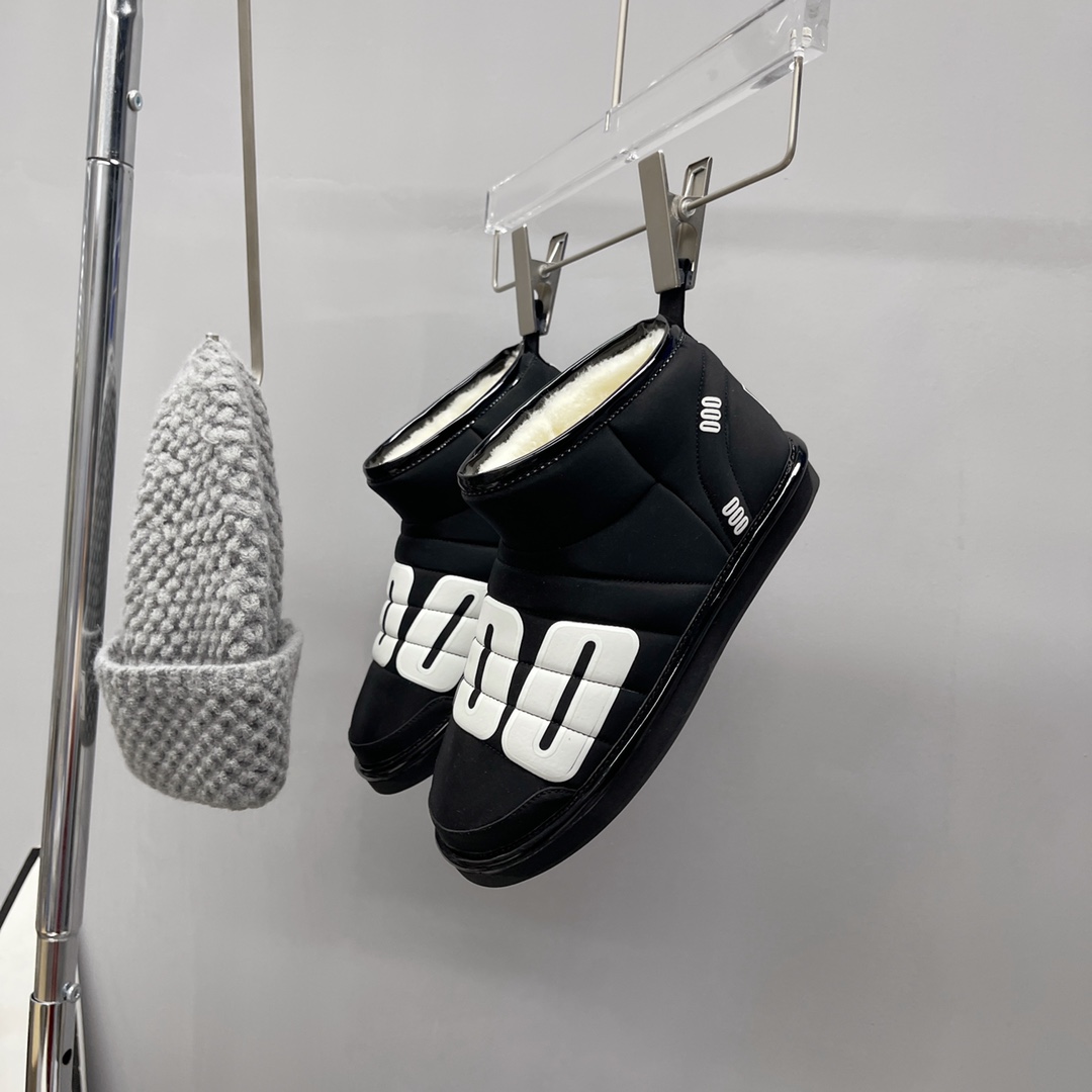 UGG new winter fleece slip-on snow boots