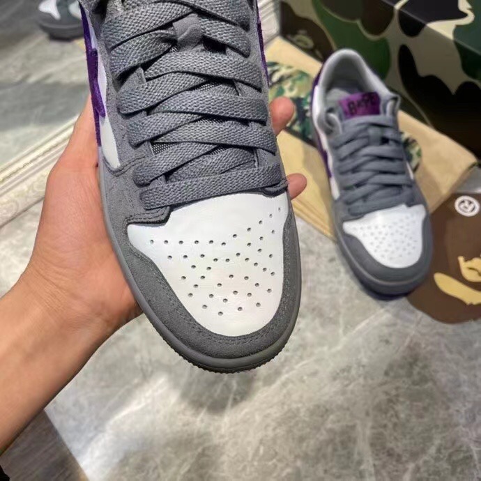 A BATHING APE embroidery Couples Casual Sneakers