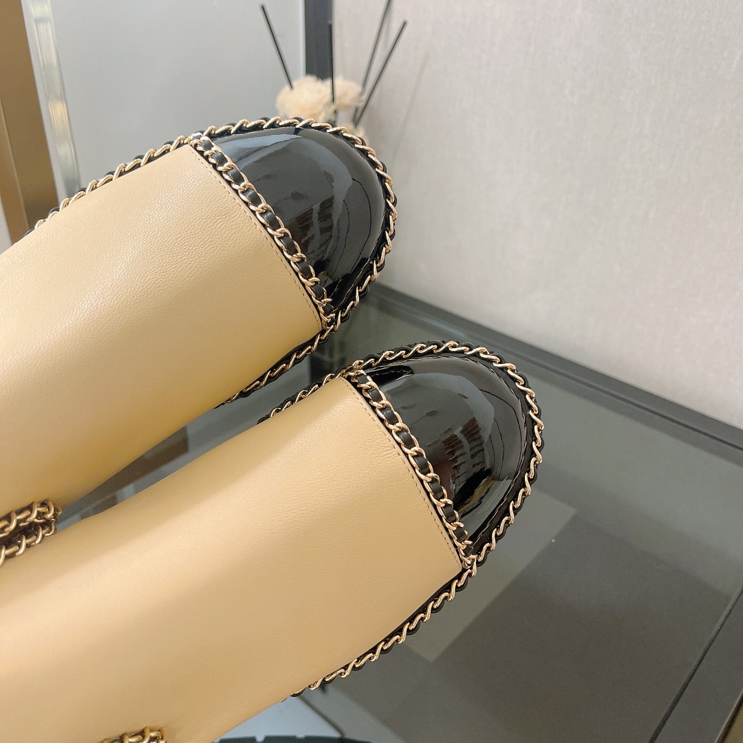 C design  counter latest small fragrance chain boots series