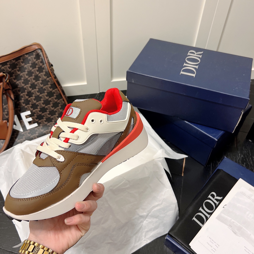 Dior B29 women sneakers thick sole casual shoes