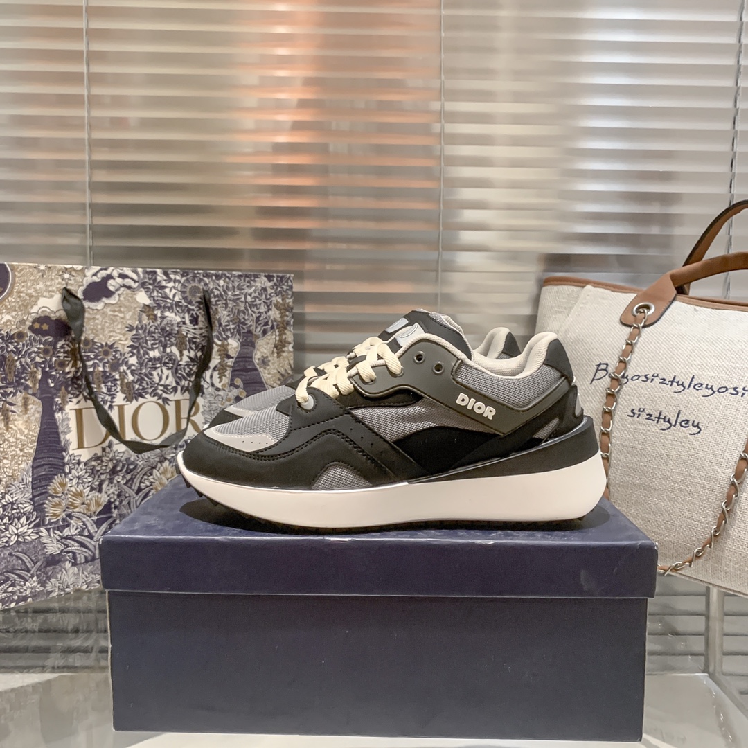 Dior new fluorescent sneakers casual shoes