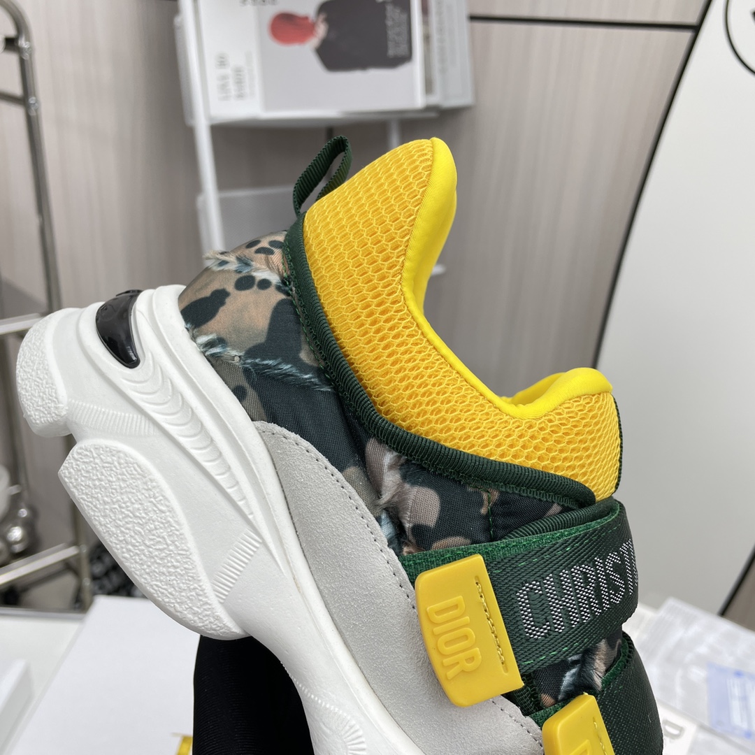 Dior D-wander velcro sneakers