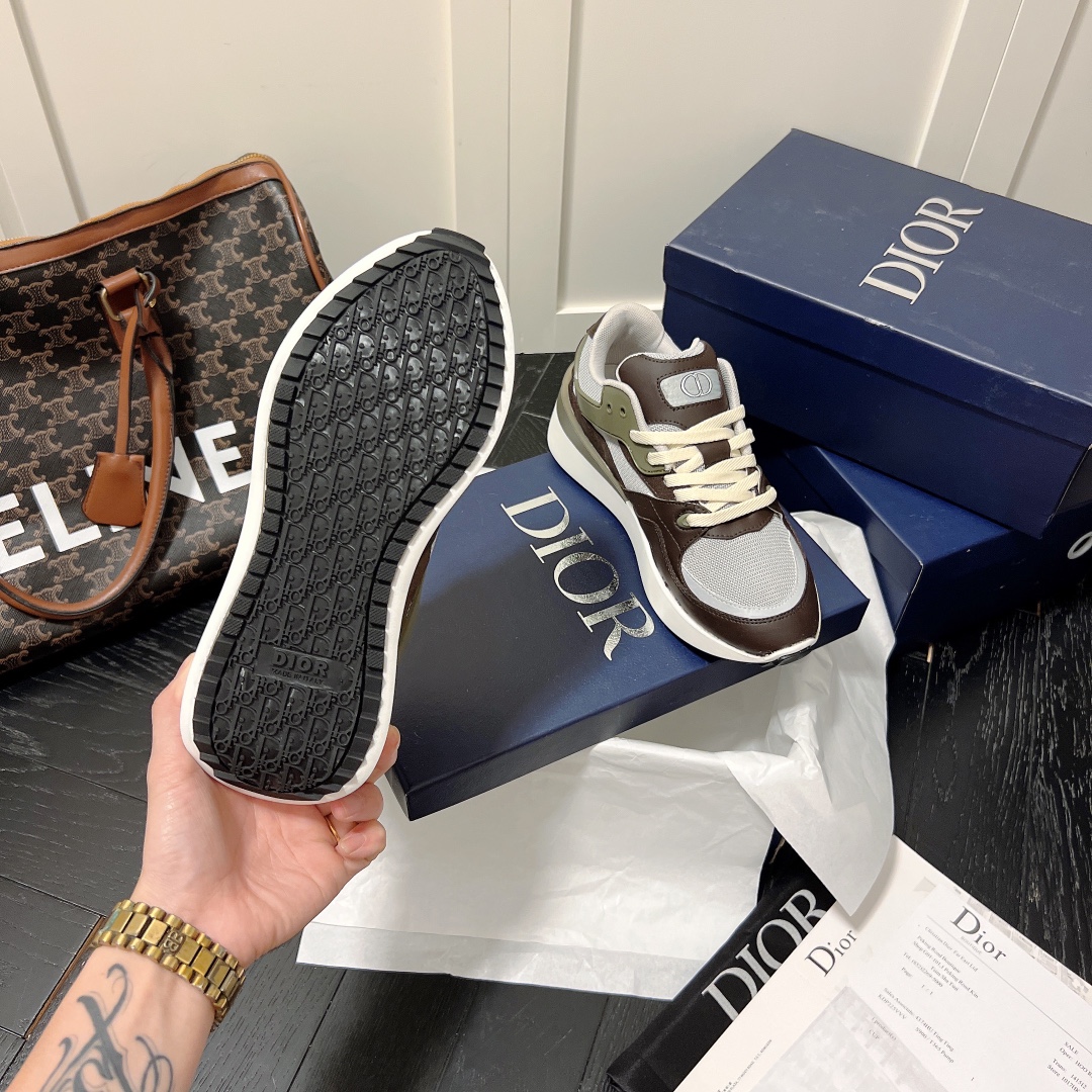 Dior B29 women sneakers thick sole casual shoes