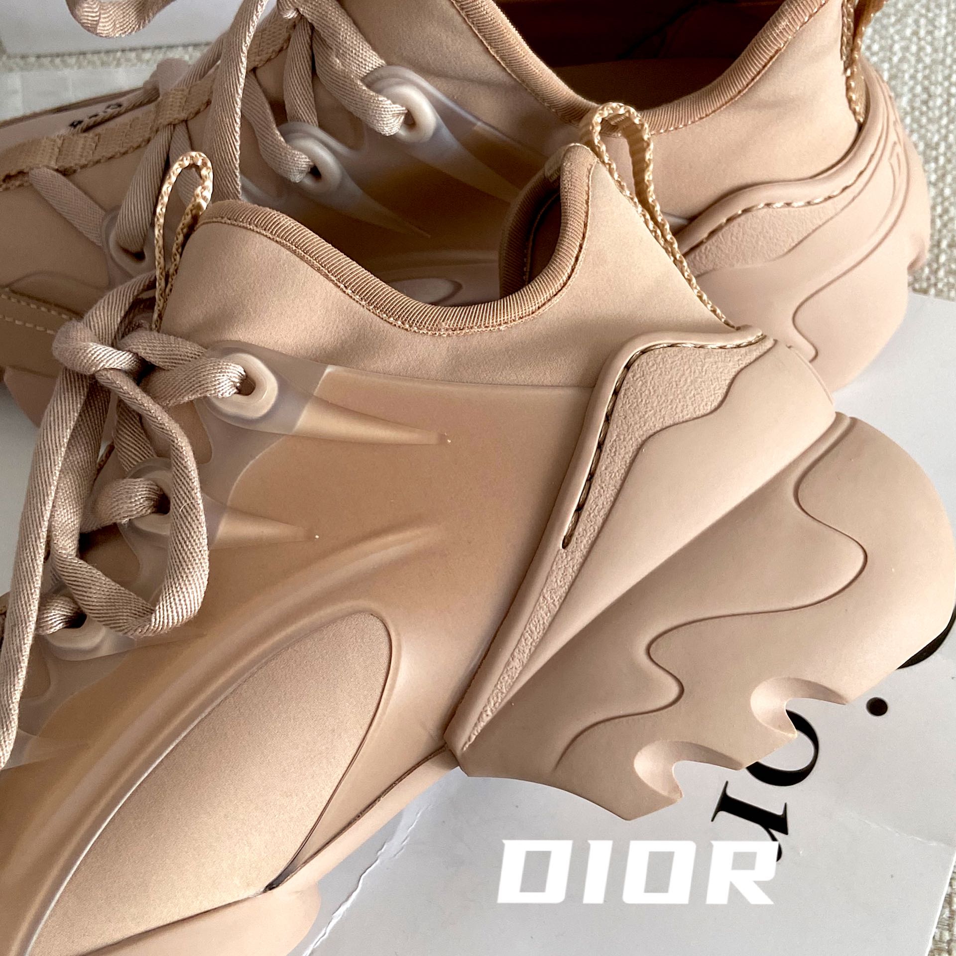 Dior new thick bottom sneakers casual shoes