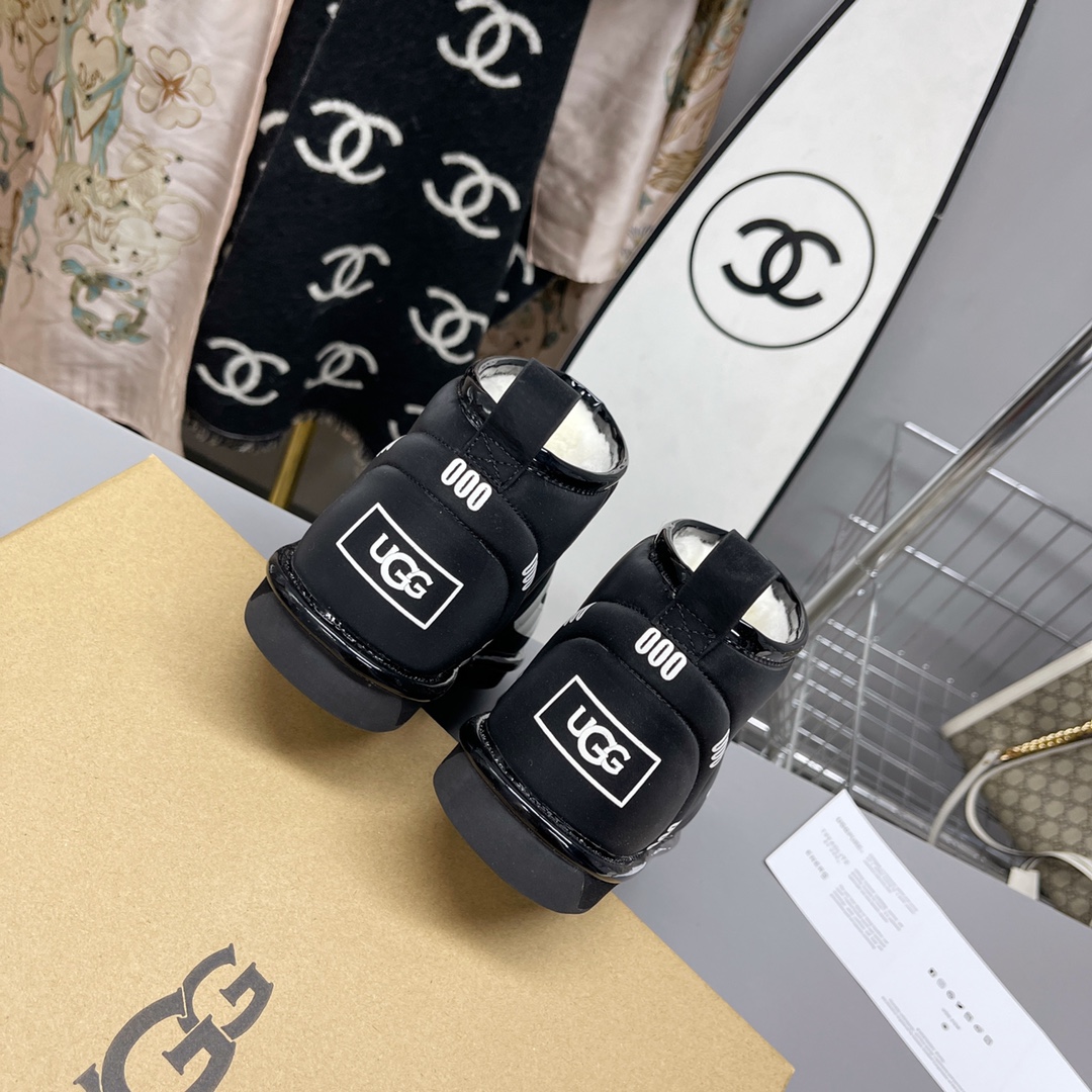 UGG new winter fleece slip-on snow boots