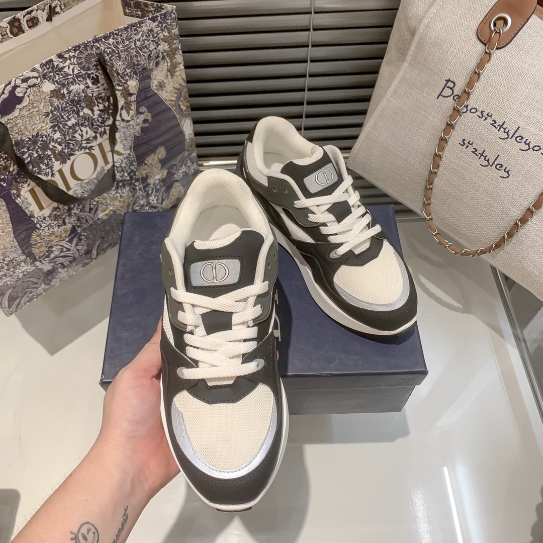 Dior new fluorescent sneakers casual shoes