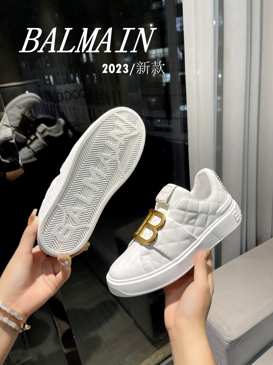 Balmain 2023 Latest Spring/Summer Classic Sneakers Women