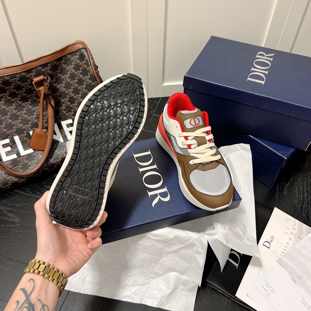 Dior B29 women sneakers thick sole casual shoes