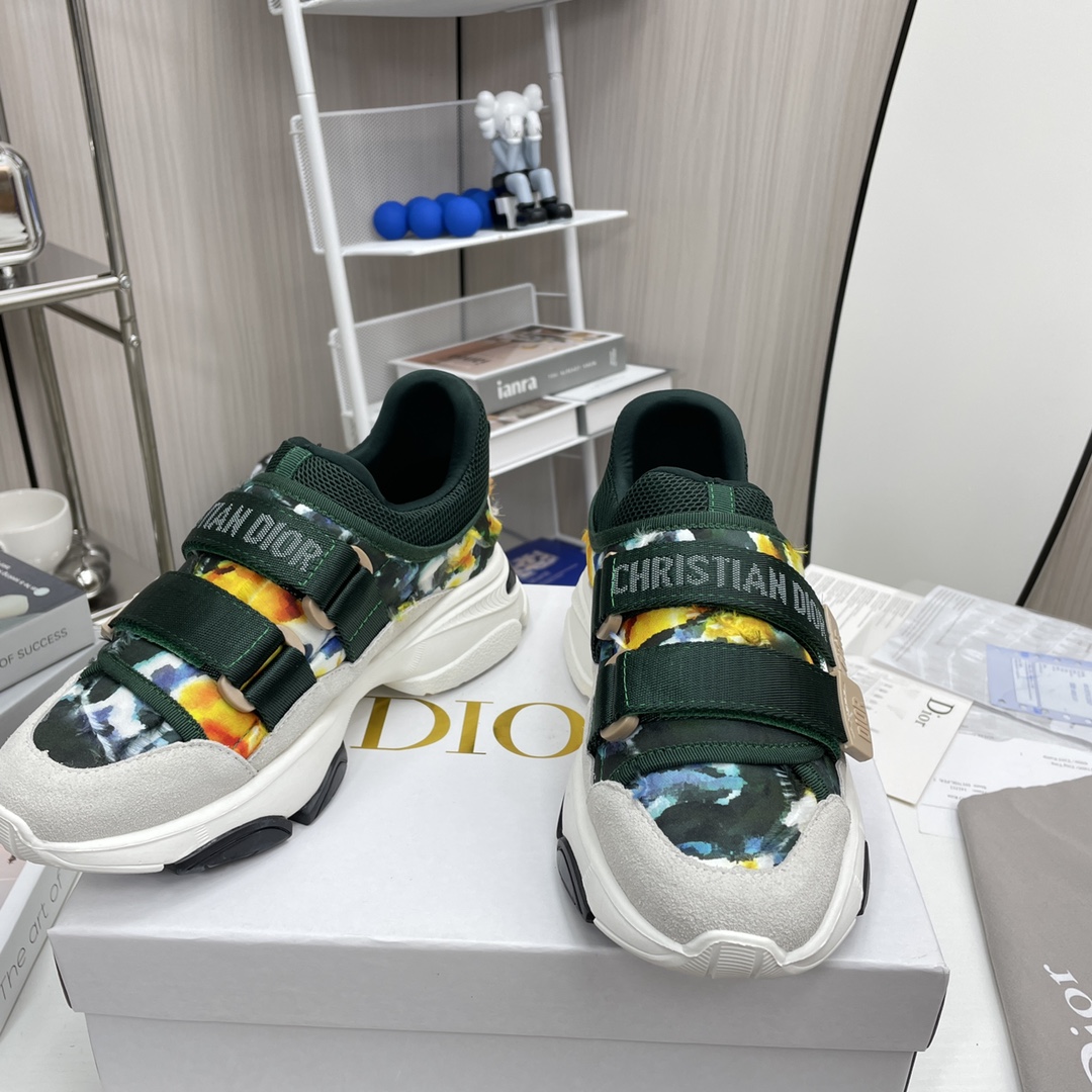 Dior D-wander velcro sneakers