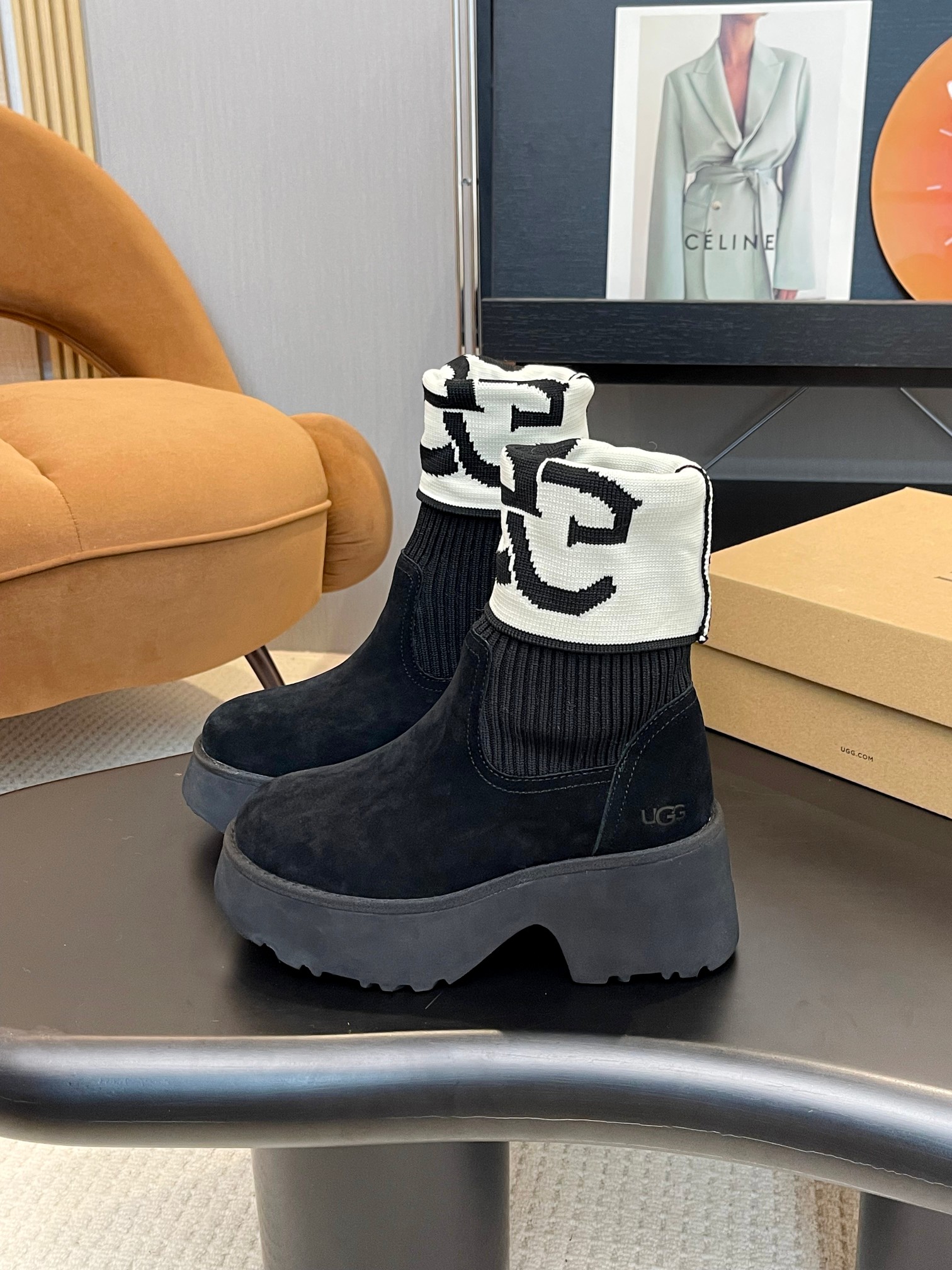 ugg thick sole martin boots woolen boots wool lining