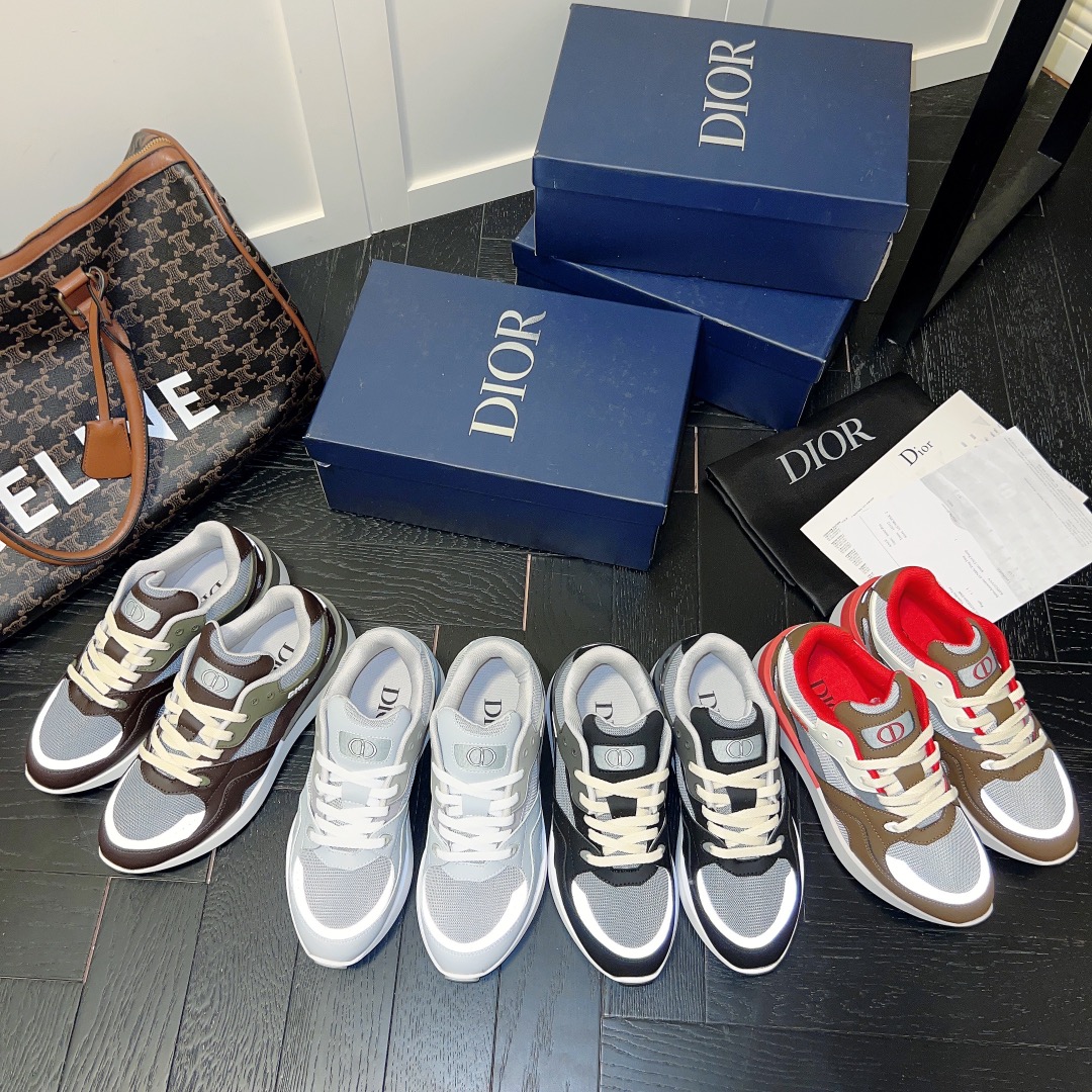 Dior B29 women sneakers thick sole casual shoes