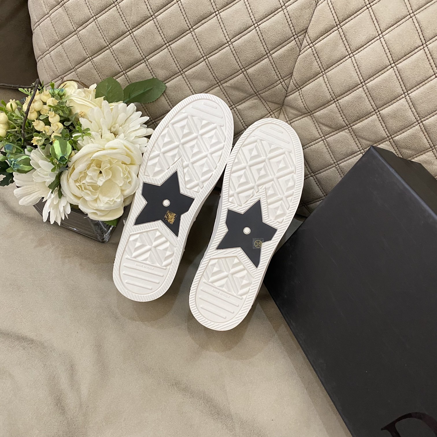 DIOR Women Casual Lace up Scok Boots