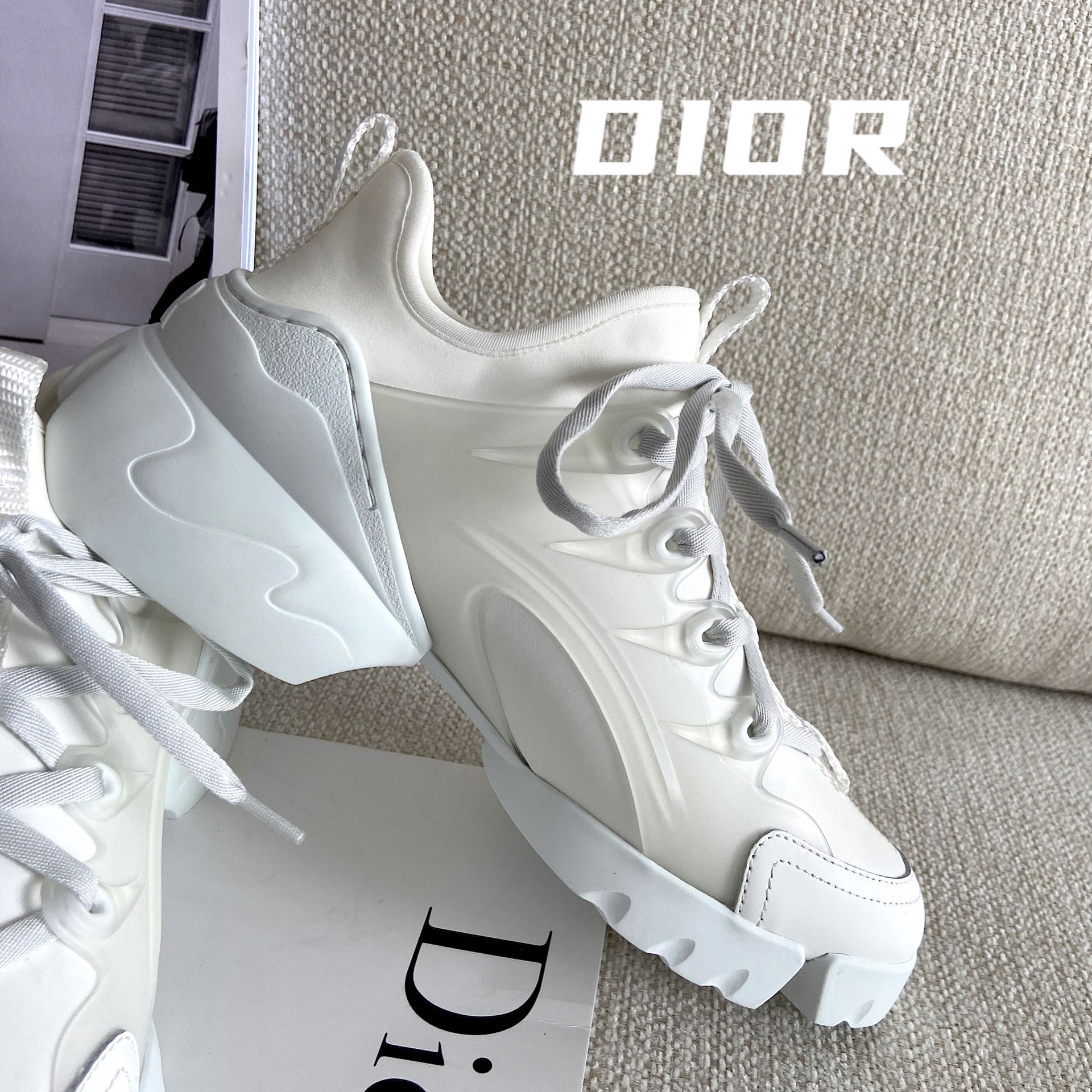 Dior new thick bottom sneakers casual shoes