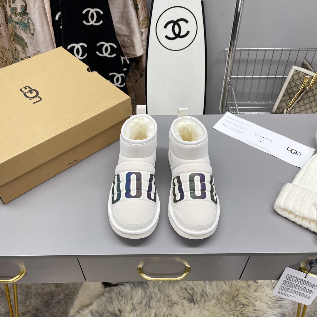 UGG new winter fleece slip-on snow boots