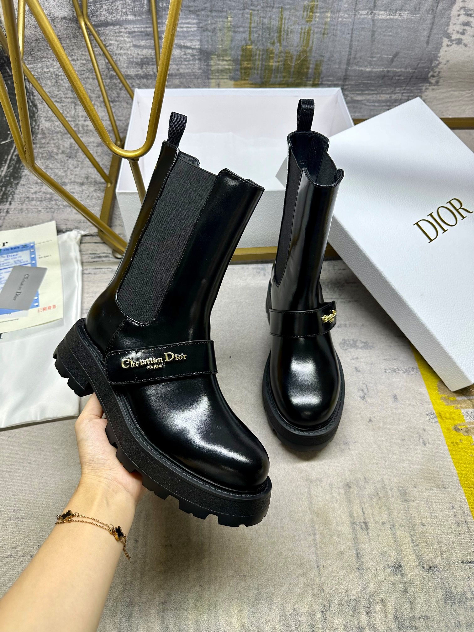 D design D-Quest motorcycle boots