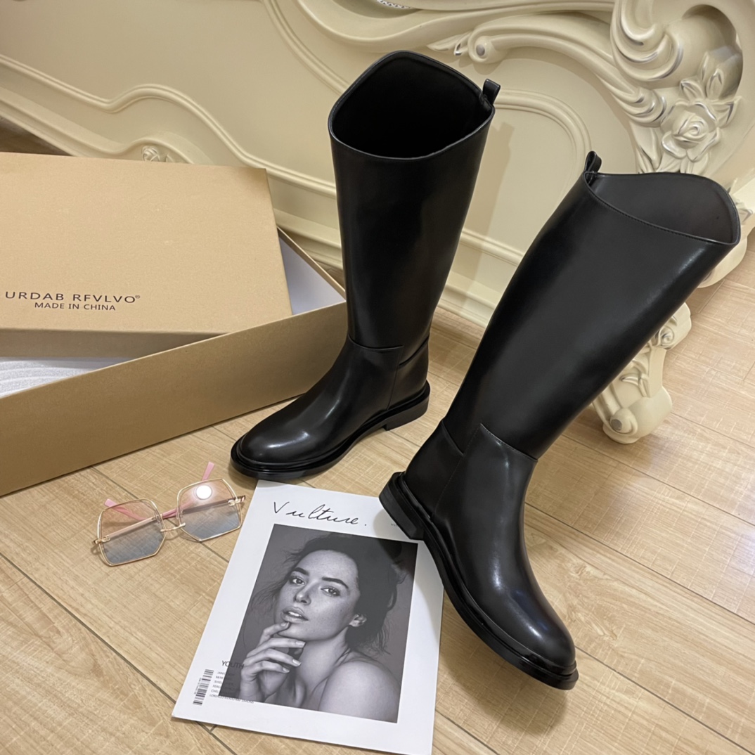 JIL SANDER autumn & winter riders high boots