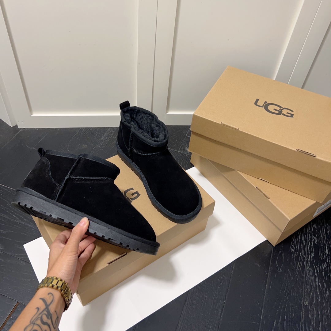 ugg winter hair boots