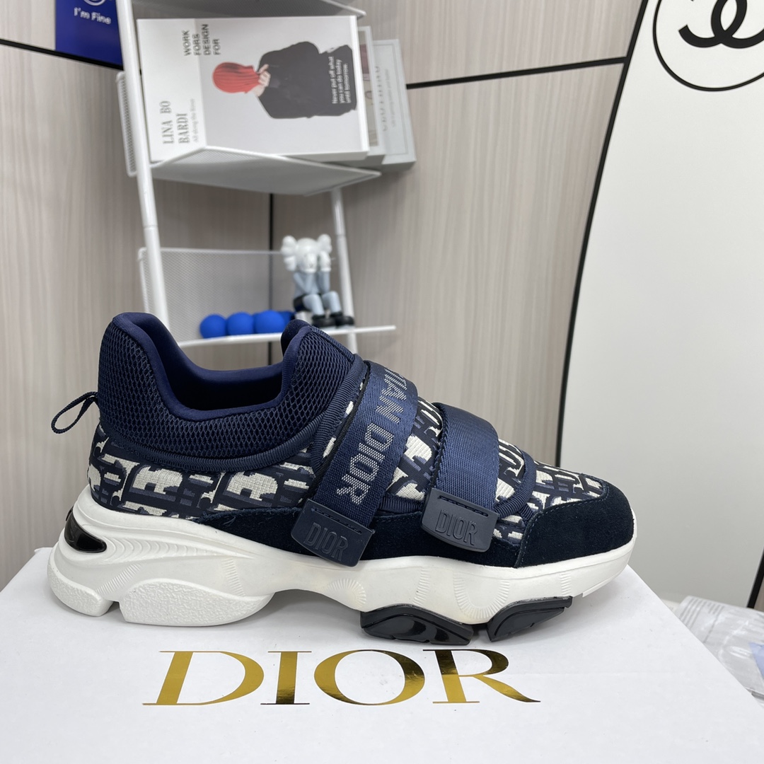 Dior D-wander velcro sneakers