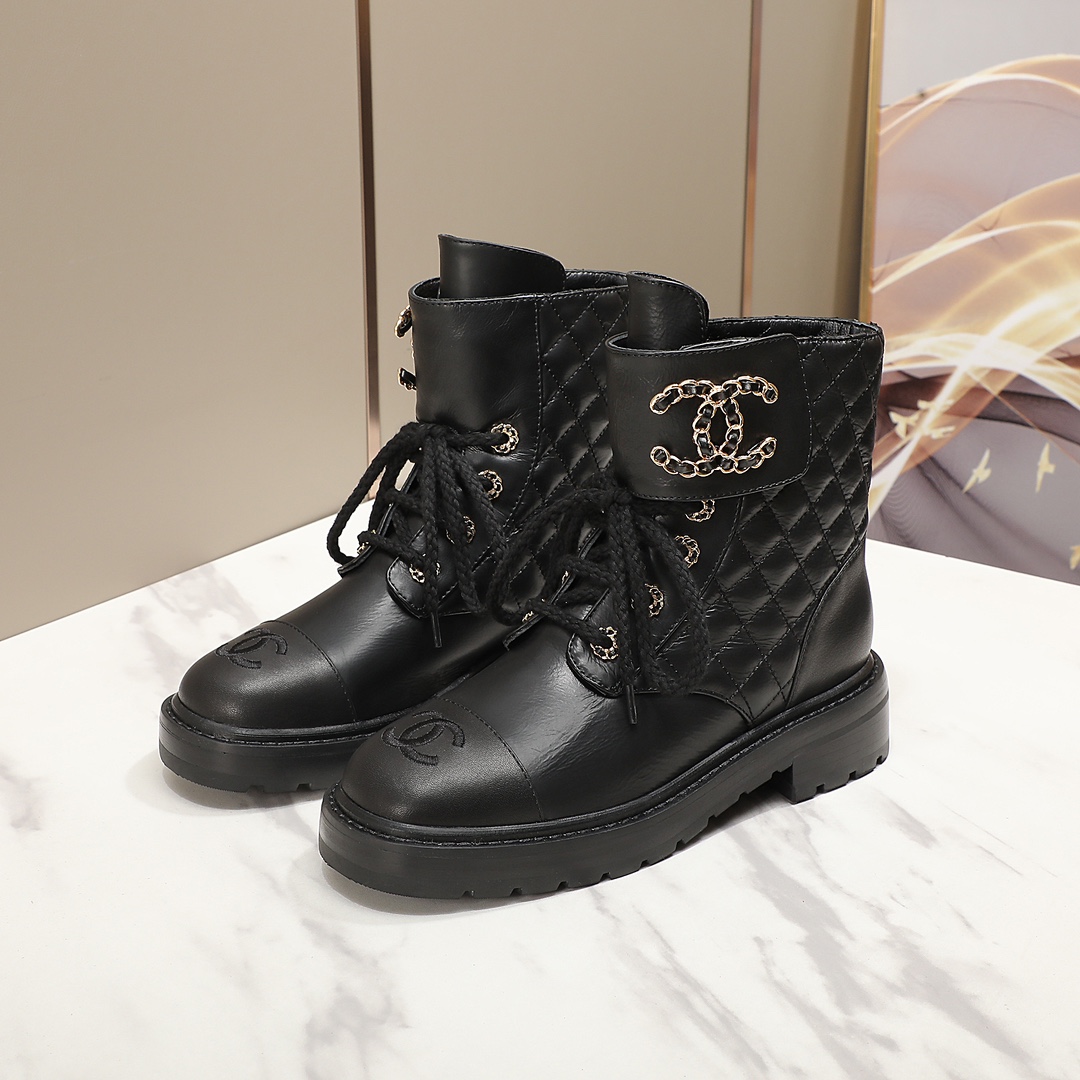 C design motorcycle boots rhombus velcro short boots