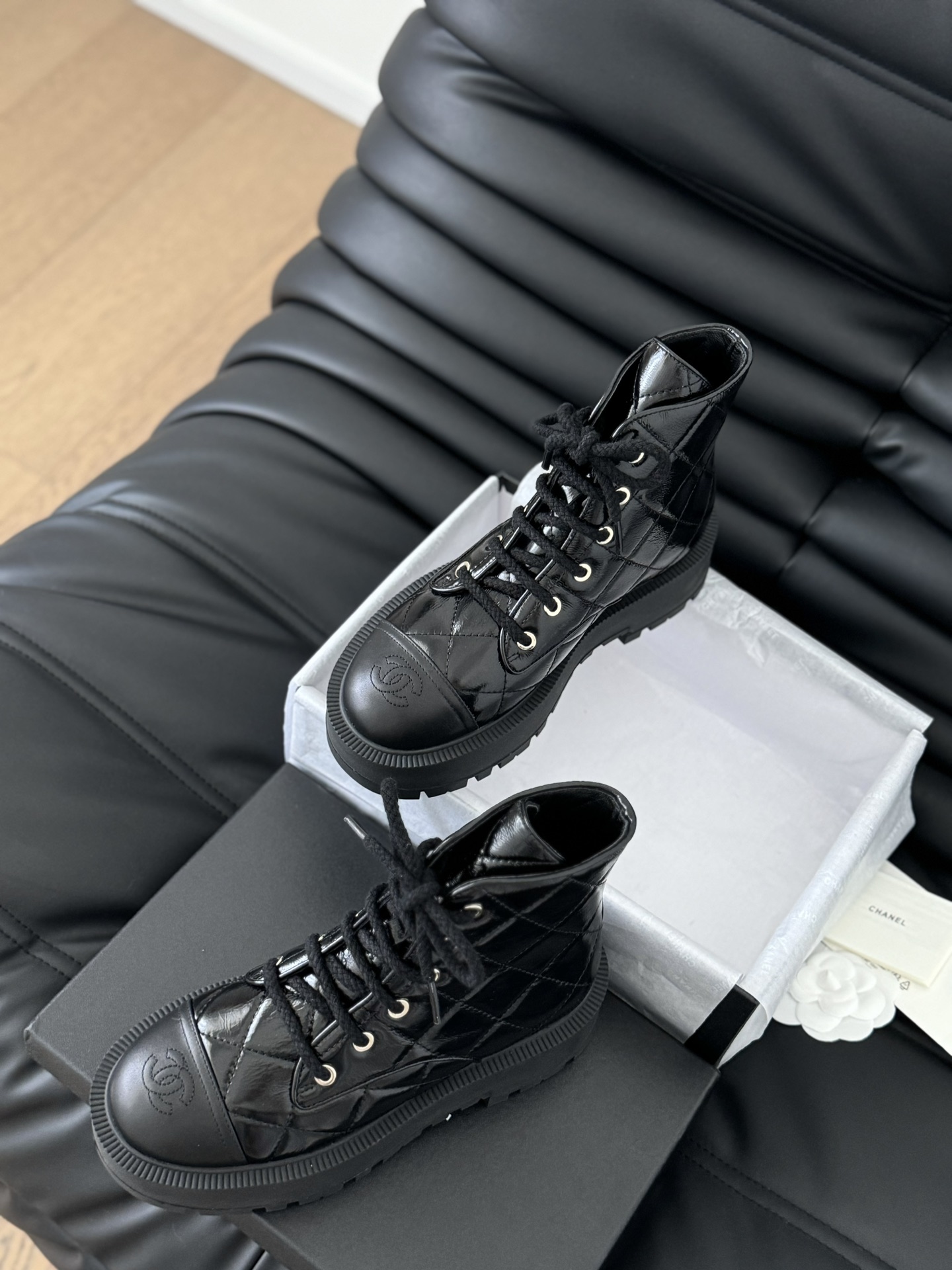 C design  Autumn-Winter 24 Couture Mid-Calf Boots