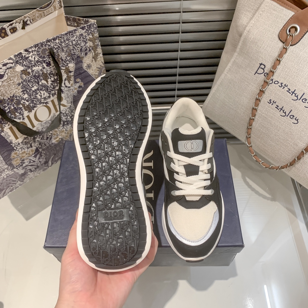 Dior new fluorescent sneakers casual shoes