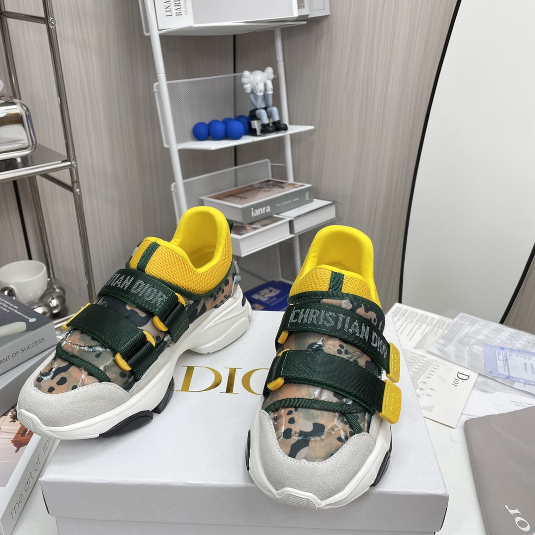 Dior D-wander velcro sneakers