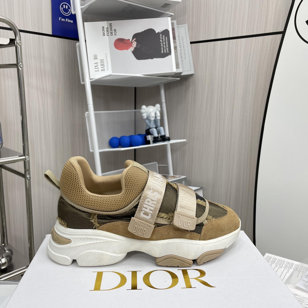 Dior D-wander velcro sneakers
