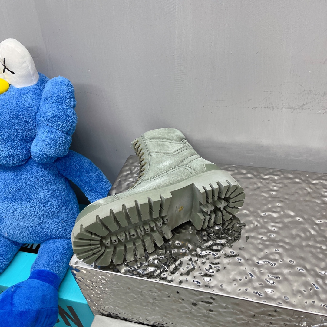 Balenciaga Men's and Women's Old Mid-Top Boots 35-45