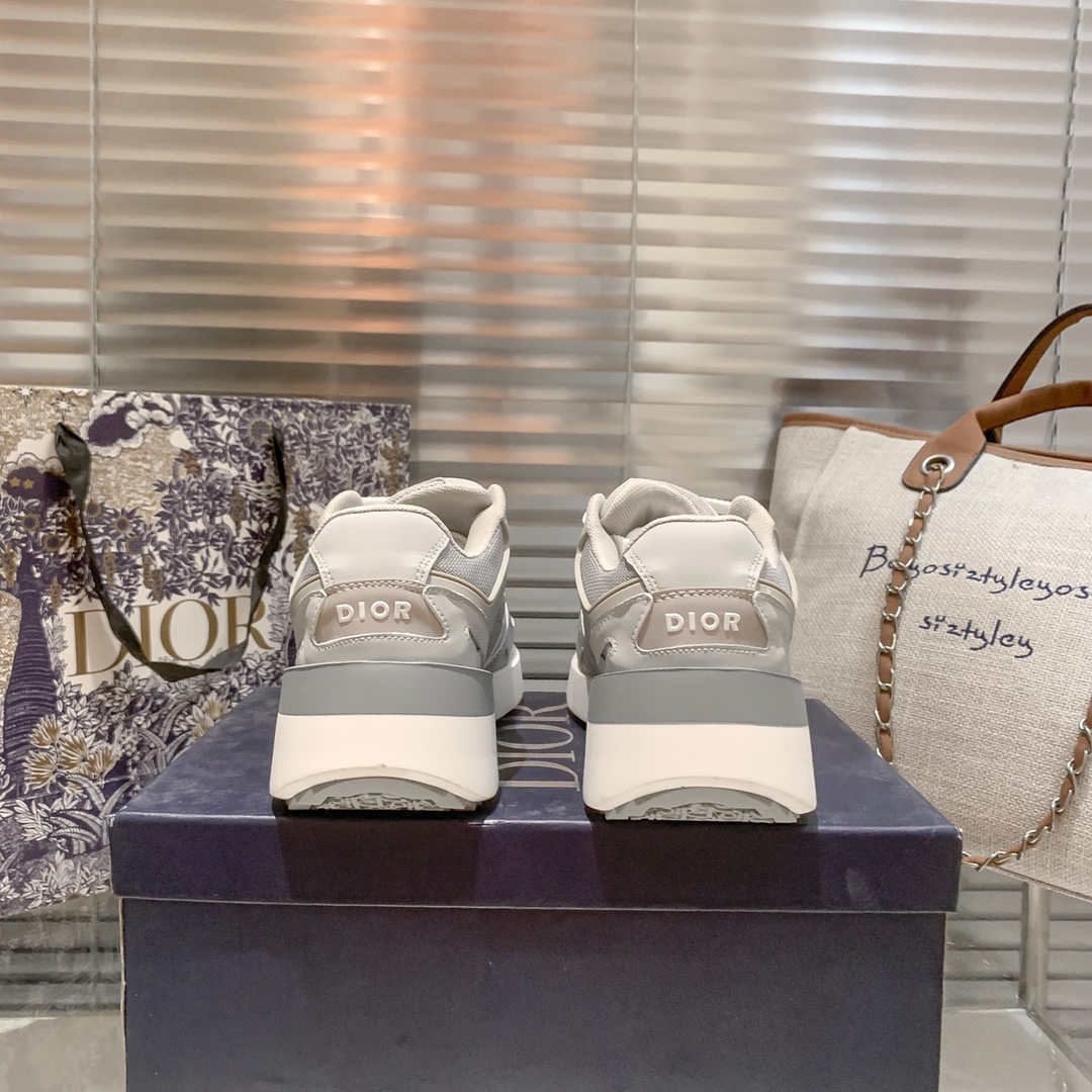 Dior new fluorescent sneakers casual shoes