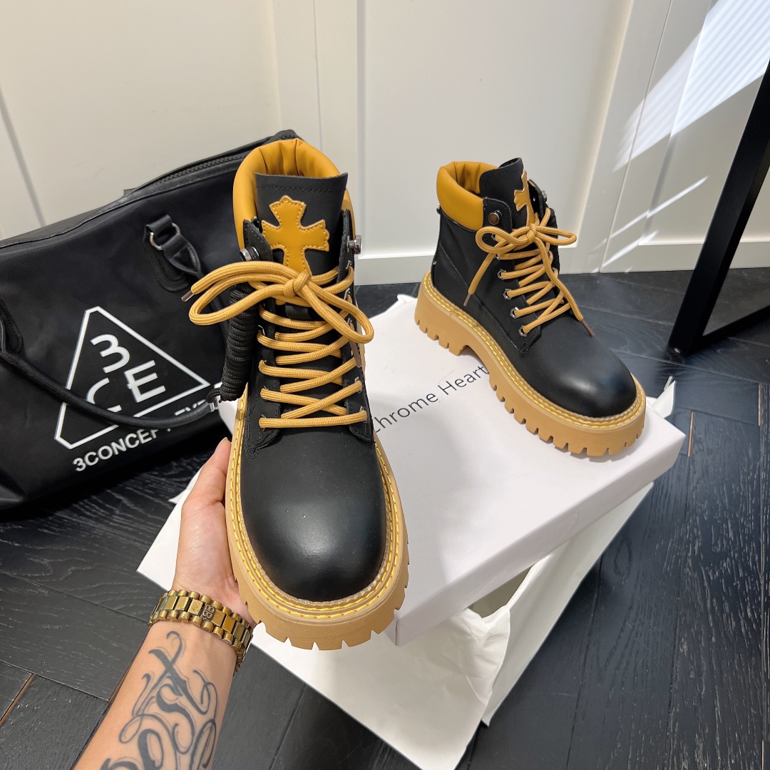 PALM ANGLE lace up rivet short ankle boots