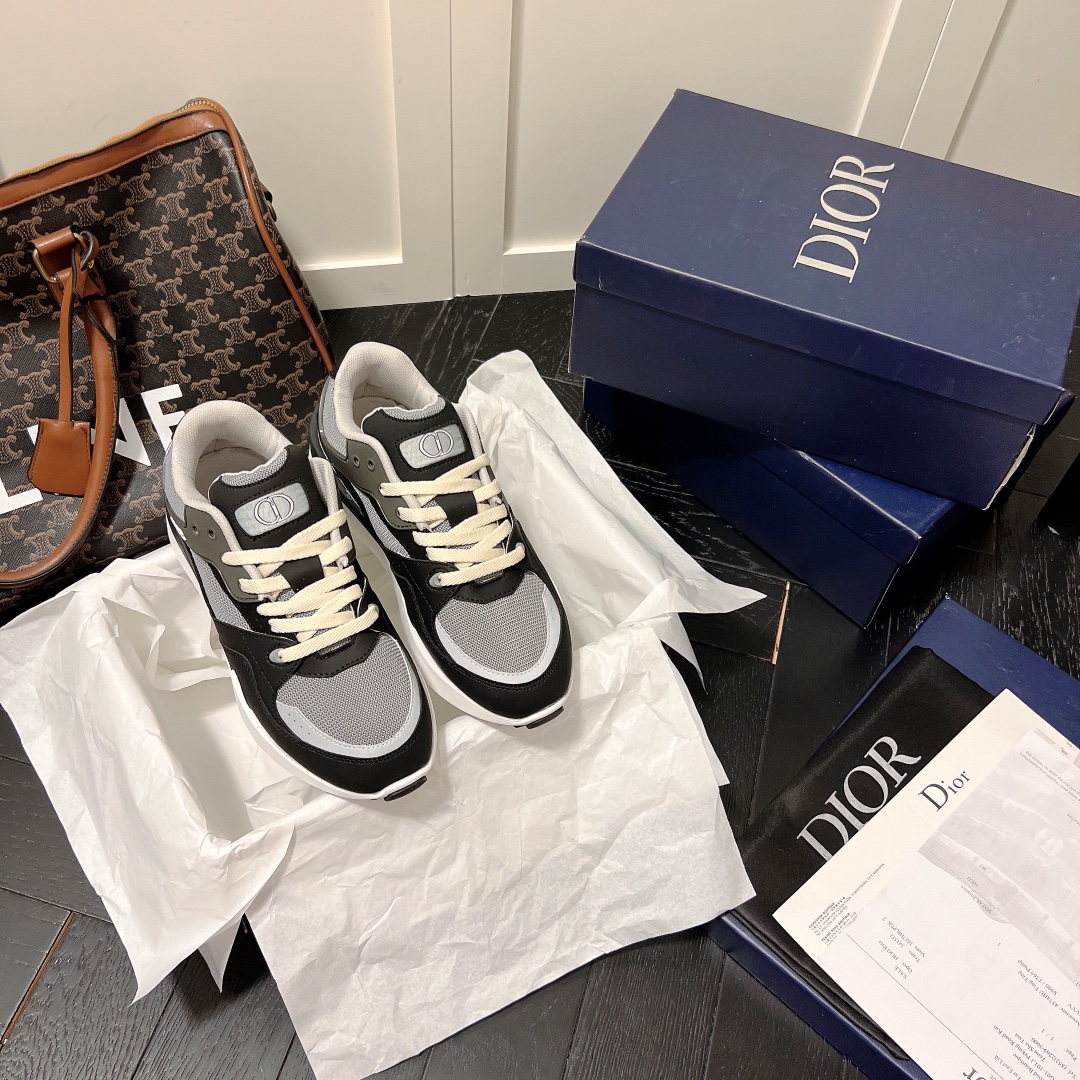 Dior B29 women sneakers thick sole casual shoes