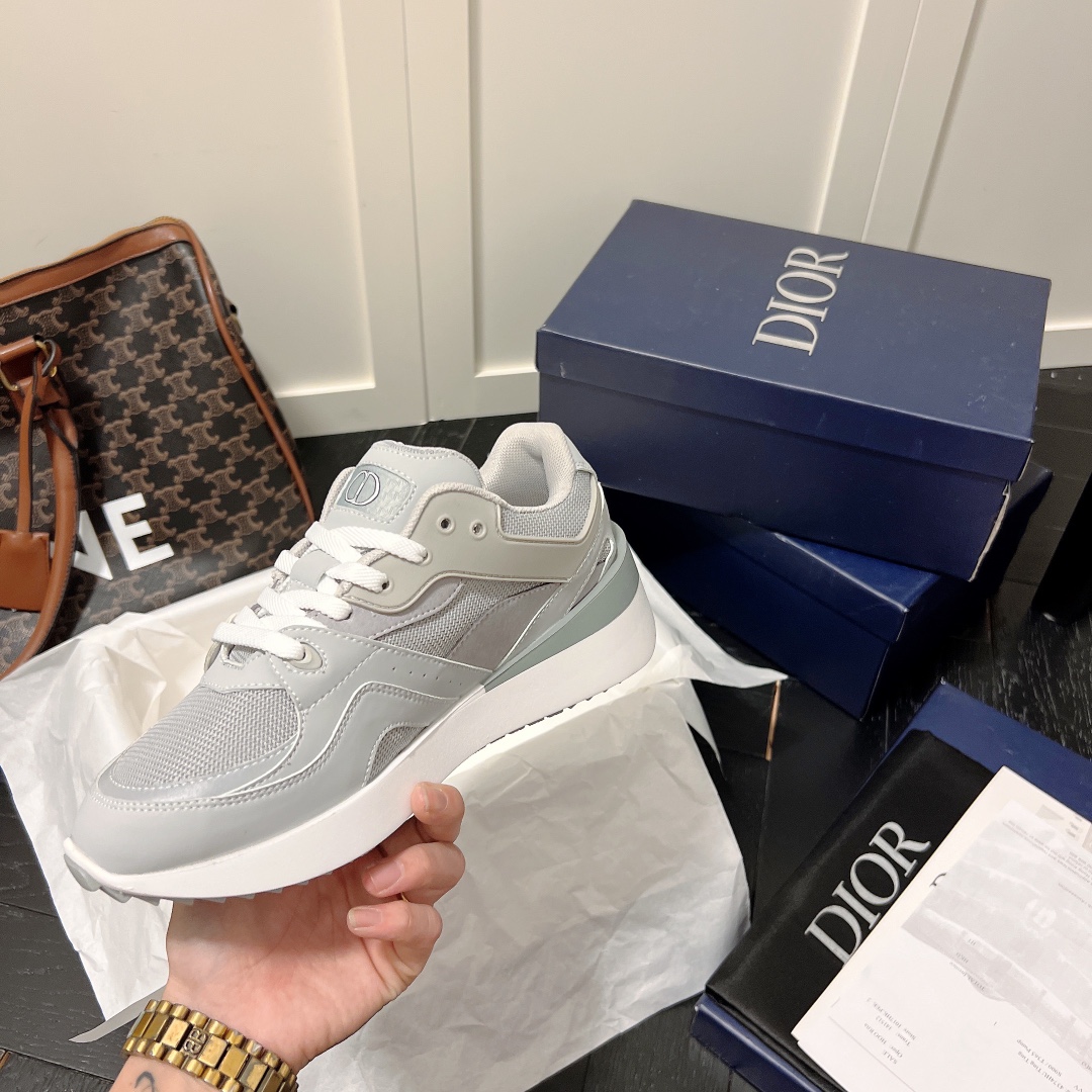 Dior B29 women sneakers thick sole casual shoes