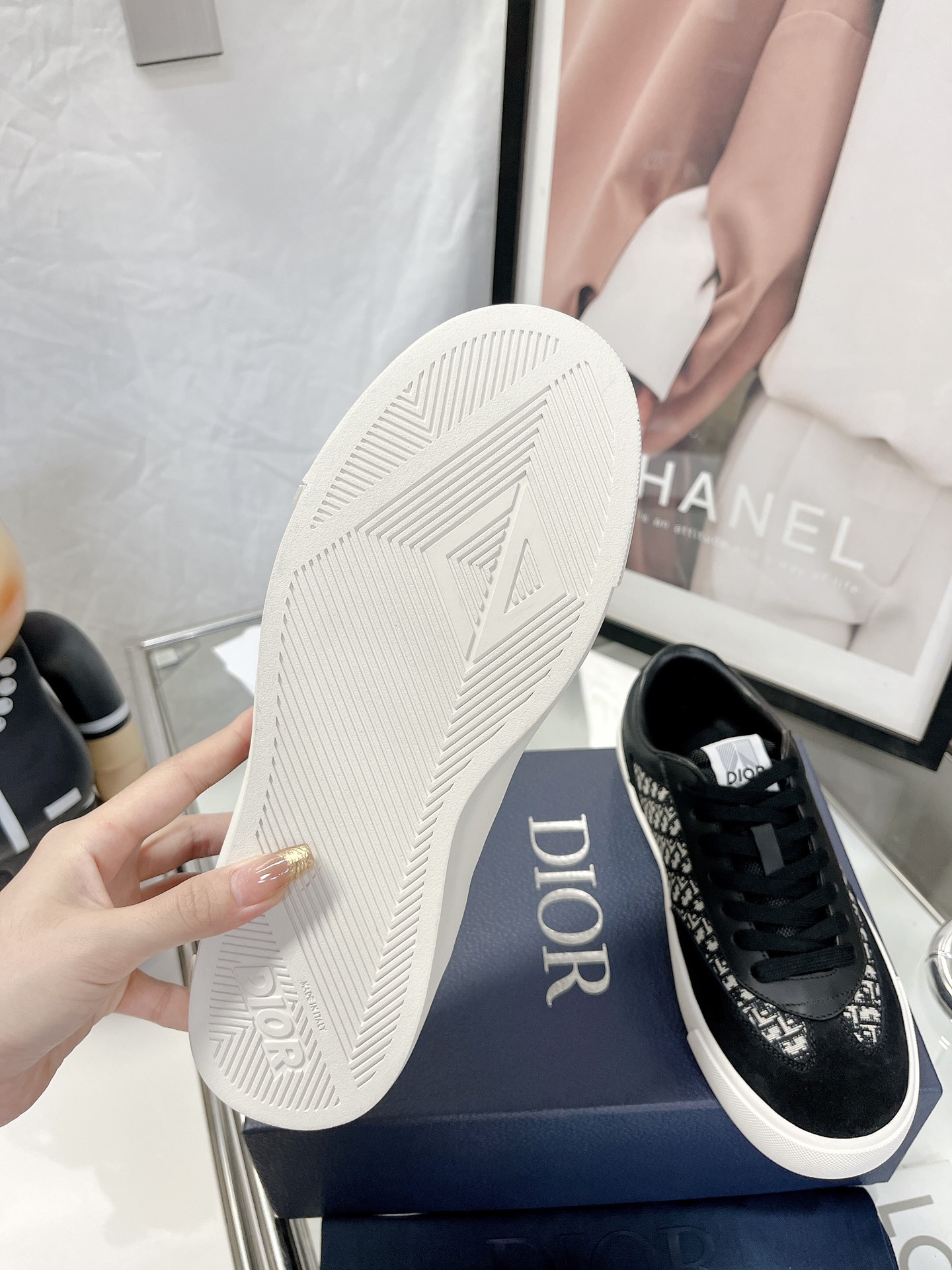 Dior Dior 2023 Latest B101 Collection Couple Casual Sneakers