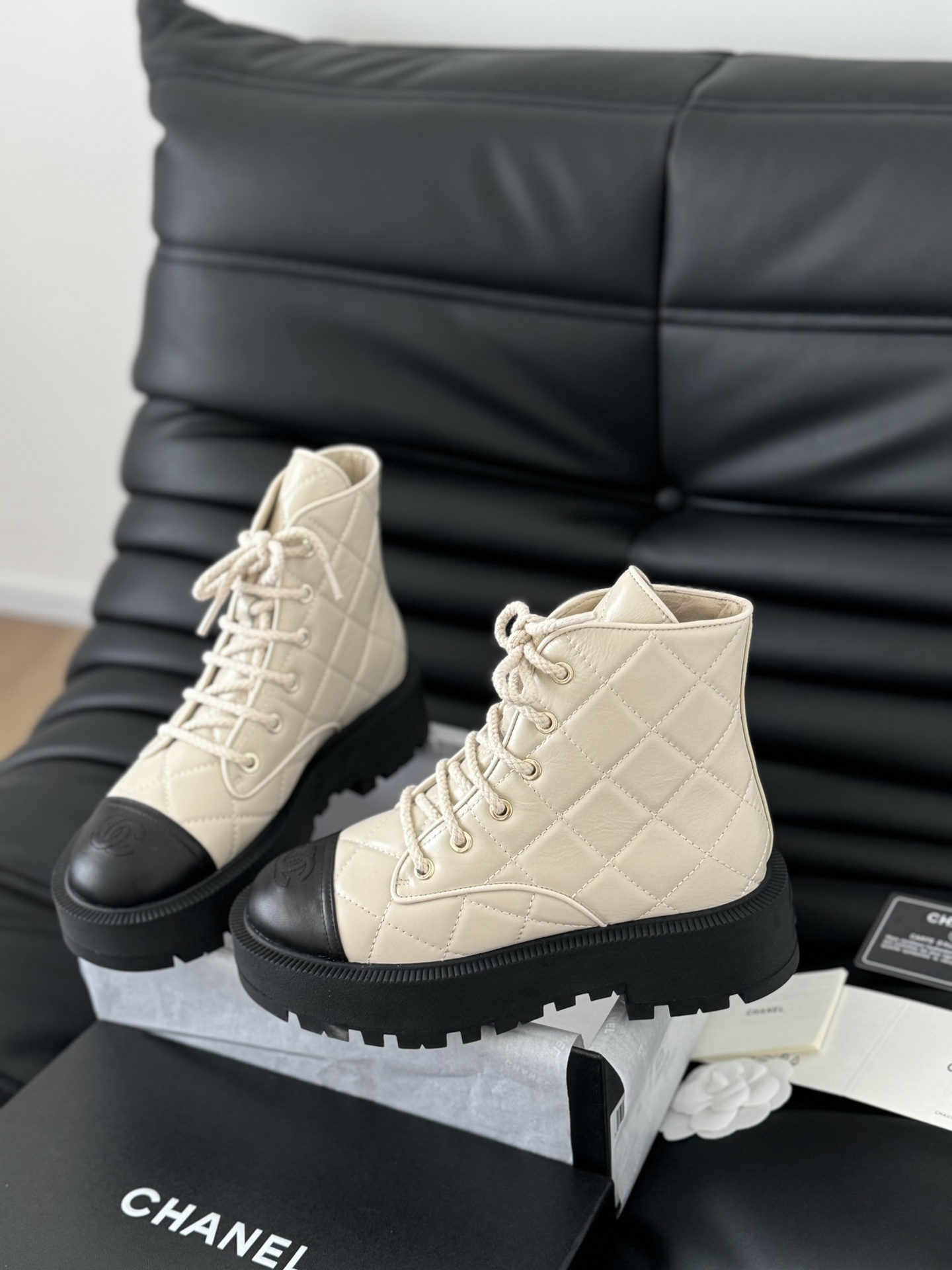 C design  Autumn-Winter 24 Couture Mid-Calf Boots