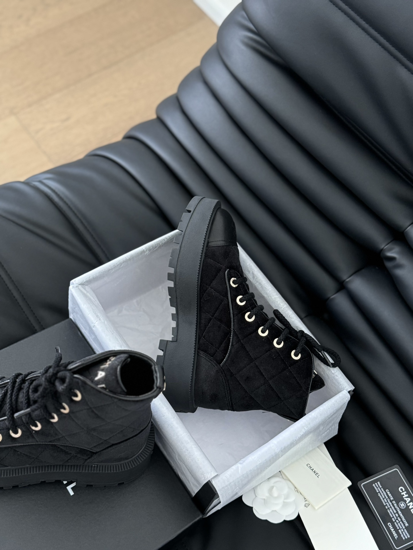 C design  Autumn-Winter 24 Couture Mid-Calf Boots