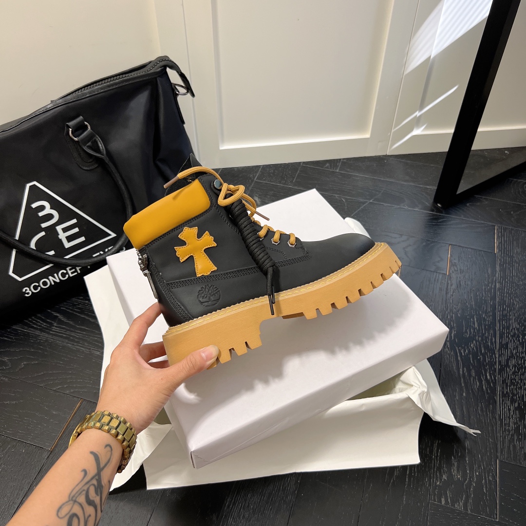 PALM ANGLE lace up rivet short ankle boots