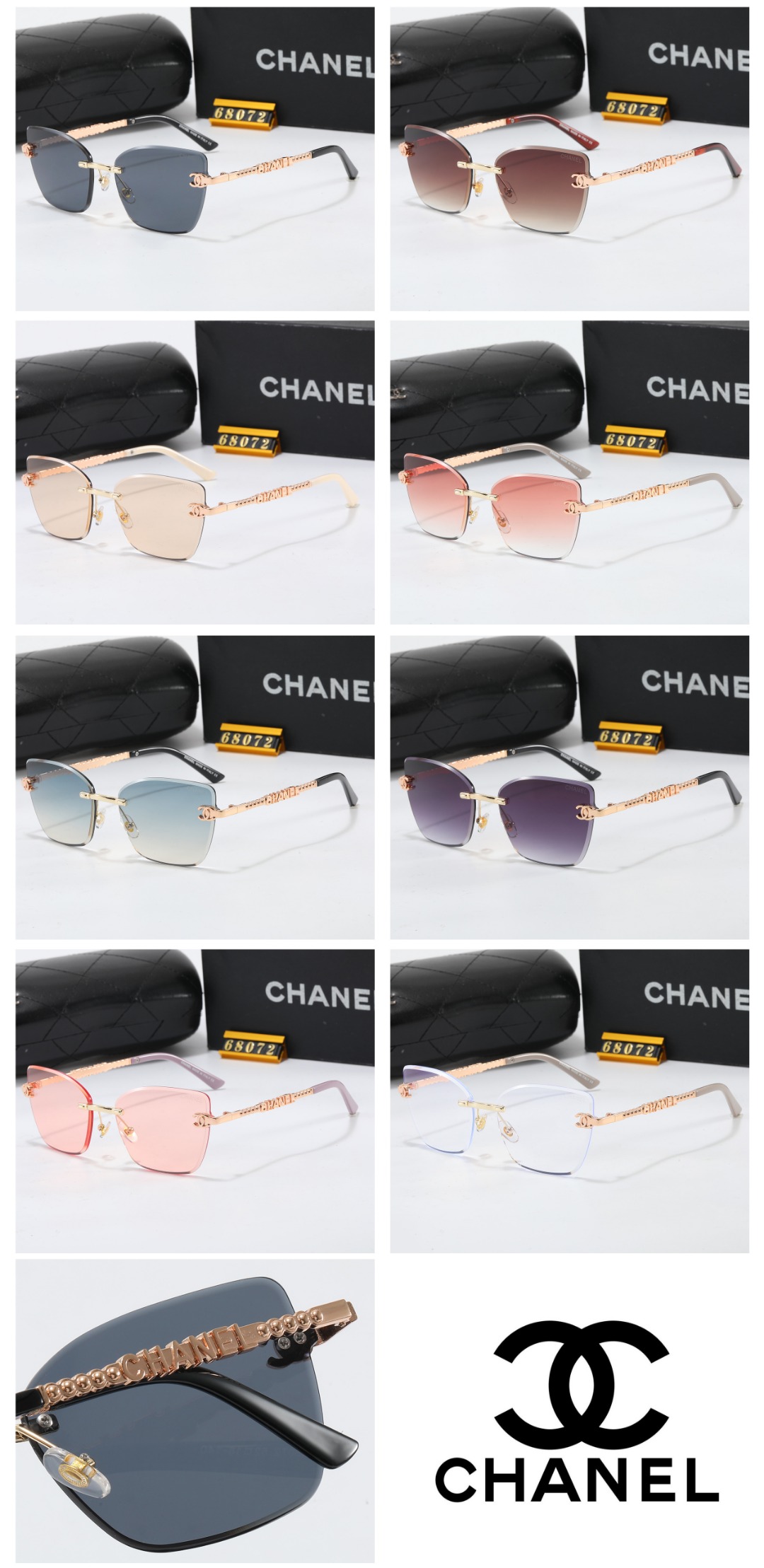 C Design Fashion Sunglasses 68072