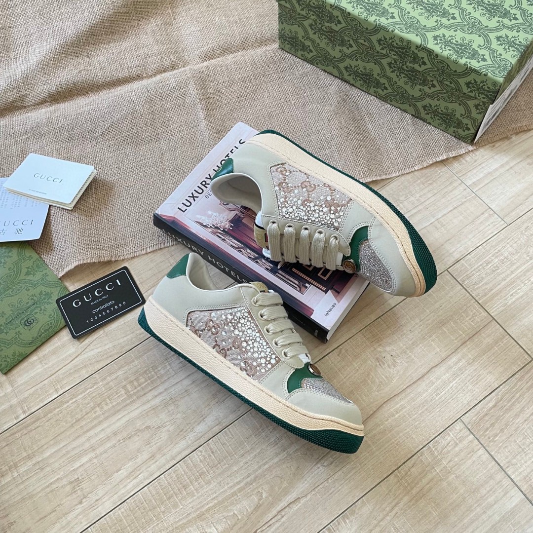 G  Sneakers with rhinestones