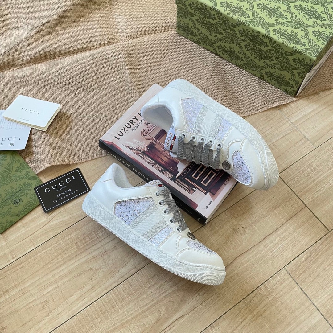 G  Sneakers with rhinestones