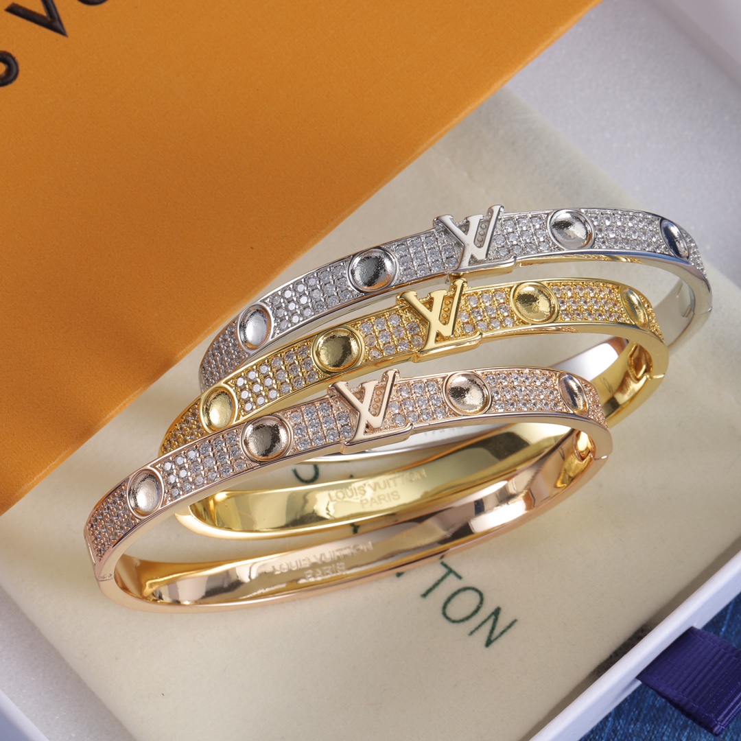 L three color bracelet