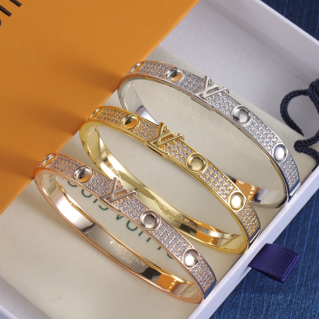 L three color bracelet