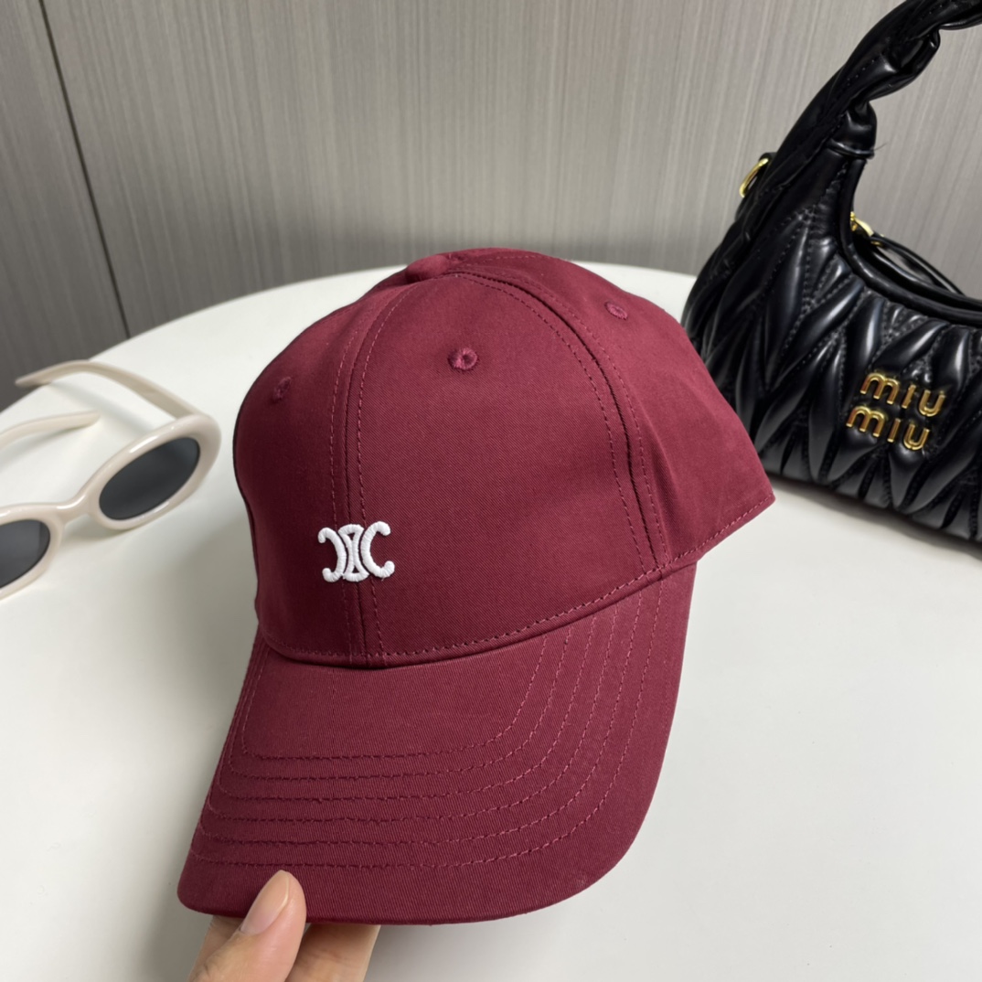 C simple letter latest baseball cap