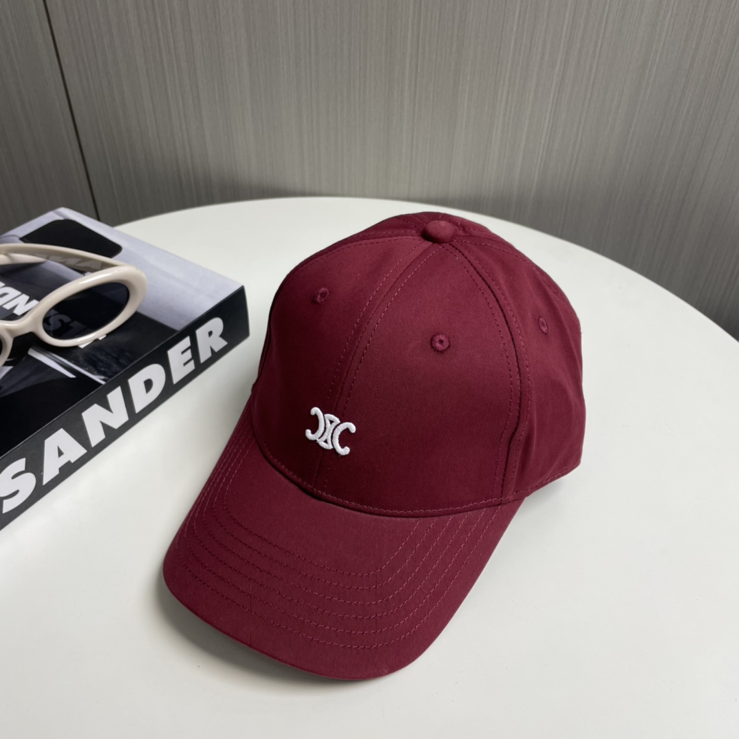 C simple letter latest baseball cap